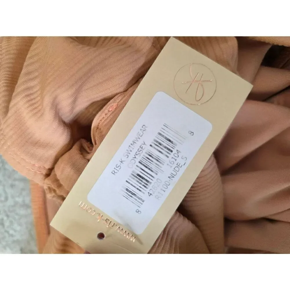 Risk Swimwear Odyssey One Piece NWT Nude
